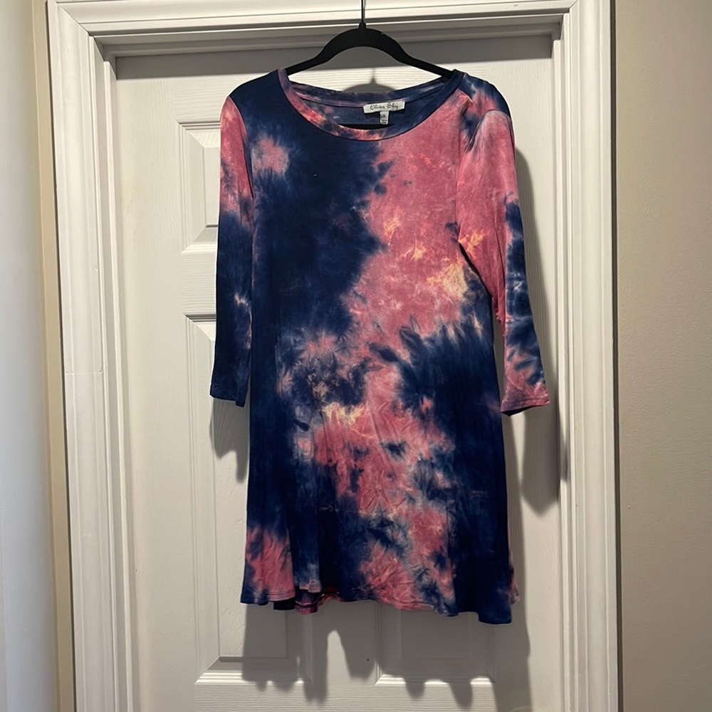 Super soft tie dye dress